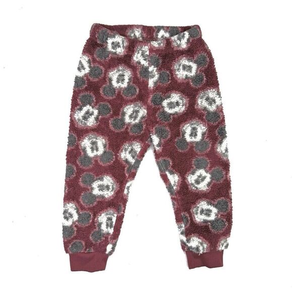 Disney Baby Mickey Mouse Red Fleece Outfit Top and Pants Set Unisex Sz 24 Months - Picture 4 of 8